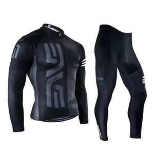 Cycling Jersey Long Sleeve for Men Bicycle Clothing Pants with Gel Padding 2024 Spring Autumn 240131