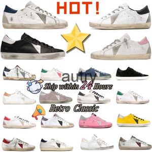 2024 Superstar Casual Shoes Golden Super Goose Designer Shoes Star Italy Brand Sneakers Super Star Luxury Dirtys Sequin White Do-old Dirty 393