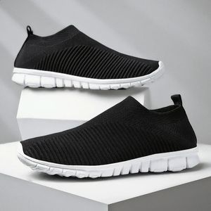 Bekväma par ultralight casual skor unisex män kvinnor sock mun promenad sneakers mjuk sommar stor storlek