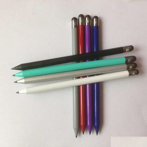 Stylus Pens Yüksek kaliteli kapasitif dirençli kalem dokunmatik sn kalem PC Telefon için 7 Renkler Bırak Dağıtım Bilgisayarları Ağ Tablet Acce Otkya