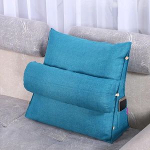 Kissen Komfort Weiche Bettruhe Lesen Großer Keil Erwachsene Rückenlehne Lounge Sofa Rückenstütze Zum Sitzen In