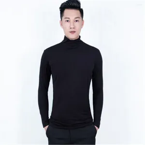 Stage Wear Men Male Modern Latin Dance Shirt Square Breathable Sweat-absorbent Long-sleeved Jumper Top Practice Clothes