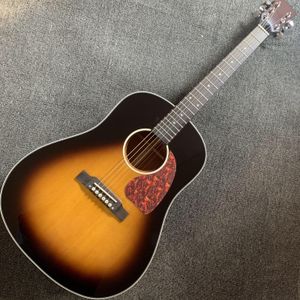 Klasik Akustik Gitar 6strings Sunset Sitika Ladin Maun Arka Taraflar Gülağacı Klavye Destek Özelleştirme Freeshippings