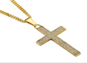 Fashion Hip Hop Men Pendant Necklace Jewelry for Rhinestone Design American Star Micro Rock Rap Mens Necklaces5454031