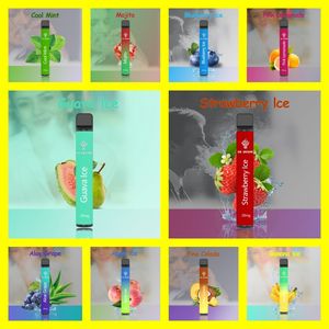 オリジナルのEBDESIRE PUFF 800 PLUSミニクリスタル蒸気VAPER VAPOR TPD EU LEATION VAPE PEN BAR BC600 BC800 BC5000 12000 7000 7K 9K 12K PUFFS DOPARABLE POD 550MAH 2MLバッテリー