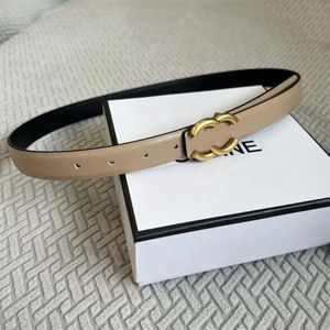 Bälten Big Designer Belt Luxury Leather Belt 2,5 cm Bälte har midjeband Fashion Buckle Belt Brand Belt Woman Luxury Belt Ceinture de Designer Black and Red Belt Size Bra bra