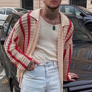 Suéteres masculinos homens cardigan camisola primavera verão marca botão para baixo confortável macio manga longa 2024 chegada