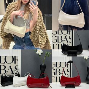 10A Designer Le Bambino Bolsa Vermelha Saco De Axilas De Alta Qualidade Tote Meia Lua Bolsa De Luxo Mulheres Carteira Senhora Cruz Corpo Moda Banquete Totes