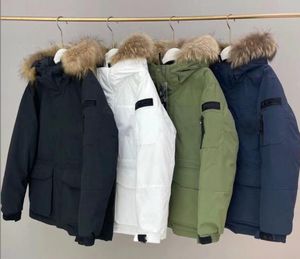 Ubrania projektantów Najwyższa jakość Ekspedycja Kanada Parka męska Wolf Real Fur Women Kurtka Ladys Coats Owewear Highend Parkas z odznaką XS-2xl