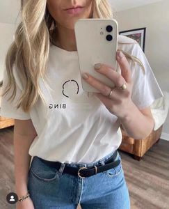 Koszulka damska Wysokiej jakości lampart nadruk AB Summer Polos Designer T-koszule krótkie topy polo z paski