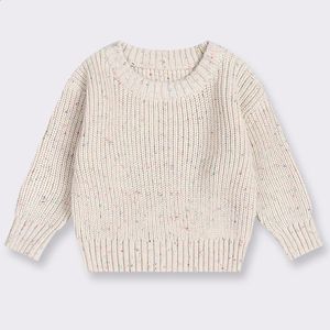 Ragazzi Ragazze Pullover in maglia Bambini Vestiti invernali Ragazzi in cotone oversize Sweatersuit Casual Grosso Cavo lavorato a maglia Maglione per bambini Vestiti 240129