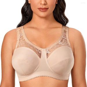 Reggiseni da donna liscio sexy a copertura totale senza ferretto reggiseno non imbottito taglie forti bralette in pizzo 36 38 40 42 44 46 48 50 B C D E F Coppa