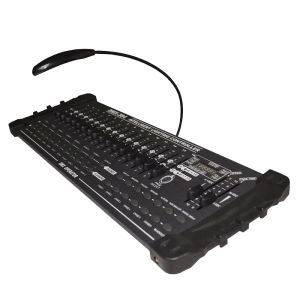 Controlador dmx 384b para iluminação de palco, console dmx 512, boa qualidade, 384 canais, uso para led par, controle de luz de cabeça móvel