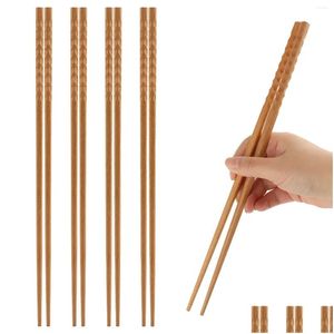 Chopsticks 2pairs/4pairs وعاء الطهي أواني مضادة للاحتفال بالمعكرونة المقلية المطبخ أداة متينة السوبر زور