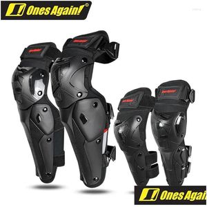 Motorrad Rüstung Knie Pad Ellenbogen Schutz Combo Schutz Ausrüstung Ausrüstung Vier Jahreszeiten Outdoor Sport Motocross Lüften Drop Lieferung Otcy3