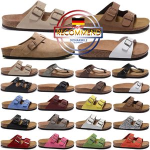 Melhor qualidade homens mulheres designer de moda plataforma chinelos slides camurça macia taupe mocha branco rosa arranhões tamancos sandálias outono chinelo couro feltro fivela ao ar livre