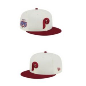 Cappellini da baseball Phillies P Lettera Baseball Hiphop Snapback Cappellini sportivi Uomo Donna Cappelli regolabili per uomo Gorras Bones H5-8.17 Consegna di goccia Dhhbt