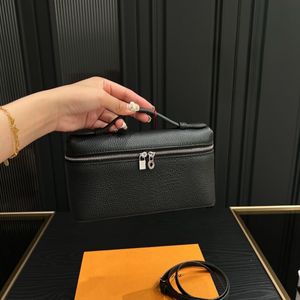 Borsa di alta qualità LP Portafoglio a spalla singola da donna Borsa per il trucco con cerniera in pelle di alta qualità Borsa a tracolla versatile di moda di lusso portatile