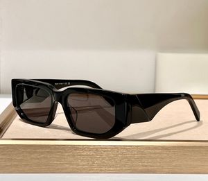 Svart mörkgrå linser solglasögon 09z kvinnor män mode solglasögon solram skuggor Sonnenbrille sunnies gafas de sol uv400 glasögon med låda