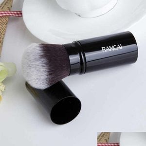 Pędzle do makijażu Laura Gellers New York Sconeble Geller Brush Black Kabuki Professional Make Up Drop dostarczenie narzędzia piękno