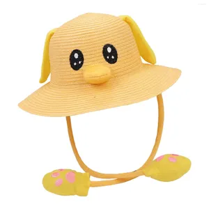 Berets Kids Sun Hat Casual Cute Trendy Moving Ears For Girls Women Teens