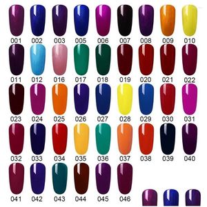 Nail Gel Fairyglo 7Ml Soak Off Polish Pure Color Vernis Semi Permanent Enamel Lacquer Art Varnish Gellak Drop Delivery Health Beauty S Ot1Ga