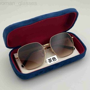 Solglasögon Designer G Familjens nya hästtitlar Buckle Solglasögon, ni ni, samma stil GG0882, Skincare Metal Women's UV Protection Dwaq