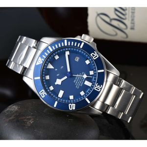 Designer pelagos relógio para homens pelagos relógios de alta qualidade movimento mecânico uhren mostrador azul data menwatch Super-LumiNova montre luxe HW6B