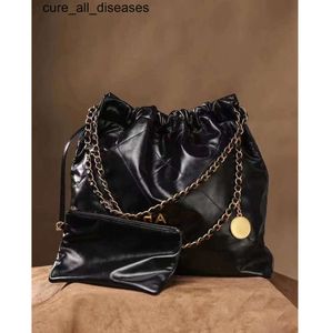 2024 new garbage bag women's shoulder shopping fashion trend chain