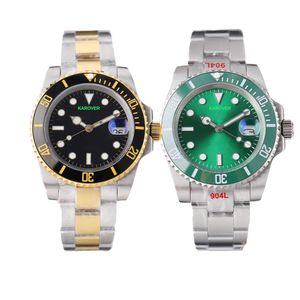 Luxury Automatisk mekanisk rostfritt stålklocka 2024 Den nya senaste casual Sapphire Glass Wristwatch Business Waterproof Movement Wristwatches High Quality