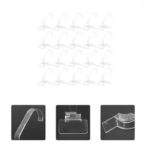 Jewelry Pouches 20pcs Watch Display Stand Transparent Holder Plastic Bracelet Stable Rack