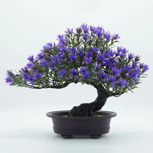 装飾的な花人工緑の植物植物鉢植え木ホームテーブルキッチン装飾ポット