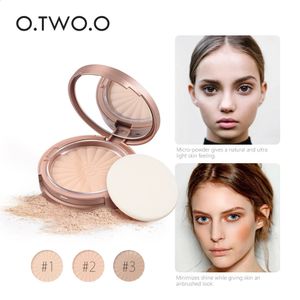 8 Farben Gesicht gepresstes Pulver Make-up Poren decken Hautunreinheiten ab Ölkontrolle Anhaltende Basis Concealer Pulver Kosmetik 9114 240124