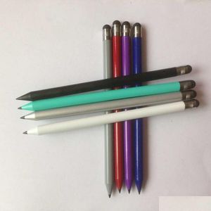 Stylus Pens Yüksek kaliteli kapasitif dirençli kalem dokunmatik sn kalem PC Telefon için 7 Renkler Deniz Dağıtım Bilgisayarları Ağ Tablet Acce OTNH7