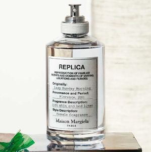 Margiela Parfüm Kadınlar Erkek Köln Tembel Pazar Sabah Caz Kulübü Şömine By The Randevuda İyi Koku Yüksek Kaliteli Parfum 100ml 377Z