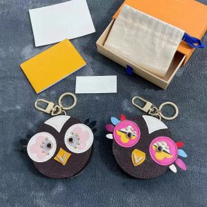 Luxury Bags Women Key Wallets Designer Brand Love Bird Circular Zero Wallet Coin Purses Zipper Purses Clutch Bags Female Storage Wallet Keychain Bag Pendants Charms