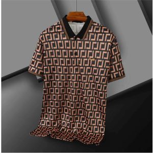 męska swobodna koszulka polo designerka koszulka 3d list Jacquard Button T SHIRTS MĘŻCZYZNA KOBIETA