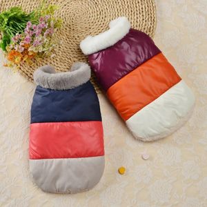 Dog Apparel Warm Jacket Soft Fleece Windproof Coat Reflective Vest Clothes Winter Cold Weather Coats Costumes