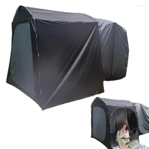 Tendas e abrigos caminhão bagageira tenda impermeável universal suv camping à prova de vento carro hatchback