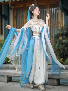 Stage Wear Costume Performance Suit Classical Clothing Elegancka sukienka Feitian chiński styl stylu