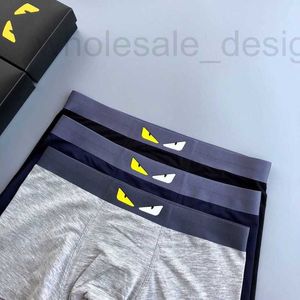 Underpants Designer Men's Pure Cotton Ice Silk Modal Style Sweat Wicking Breattable and Soft Herr Boxer Shorts 74wz