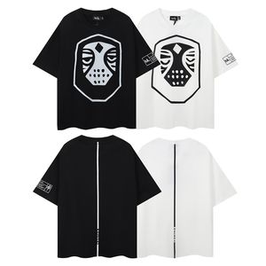 Fashion Casual T-shirts Men Women High Quality Graffiti Printed Tops Black White Tees Cotton New Short Sleeve Tshirts