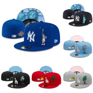 Unisex Designer Hat Drop Real Original Fitted Color Hip Hop Adjustable Hat Embroidery Hustle Flowers New Era Fitted Hats 7-8