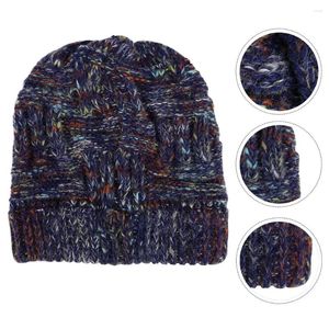 Baskenmützen Damen Mützen Hüte Damen Beanie Wolle Stricken Häkeln Outdoor Gestrickt Tragen Miss Cloche