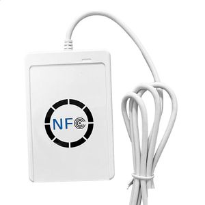 Czytniki kart pamięci RFID Smart Reader Contain Contain Copiter Duplicator Wiski klon NFC ACC122U USB S50 1356MHz M1 240123 Drop D OTNG3