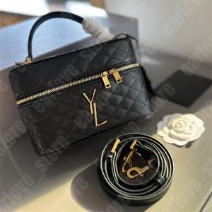 Projektantka June Box Women Makeup Case Zipper y Crossbody Torby Luksusowa podróż kosmetyczna torebka makijaż torebki makijażowe torebki