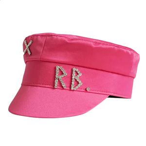 Cappelli invernali di marca firmati da donna Diamond Letter Stain sboy Cap Baker Boy Hat Visiera 240202