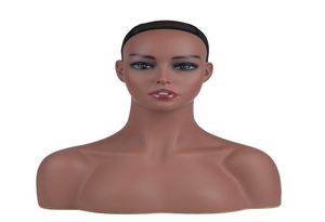 Whole Mannequin PVC Manikin Head Realistic Mannequin Head Bust Wig Head Stand for Wigs Display Sea Delivery5828905