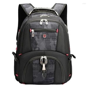 Backpack Waterproof Large Capacity Travel Backpacks For Men Anti Theft 20 Inch Laptop 17 USB Charging School Bag Mochila