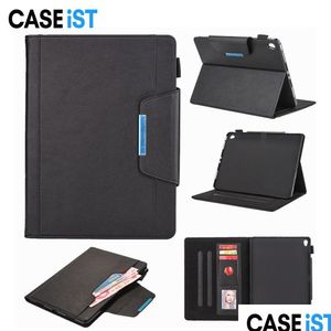 Tablet PC Hüllen Taschen Caseist Luxus Ledertasche Magnetische Wake Sleep Pu Brieftasche Karte Bargeld Slots Ständer Halter Folio Er Tasche für iPad Air Ottsv